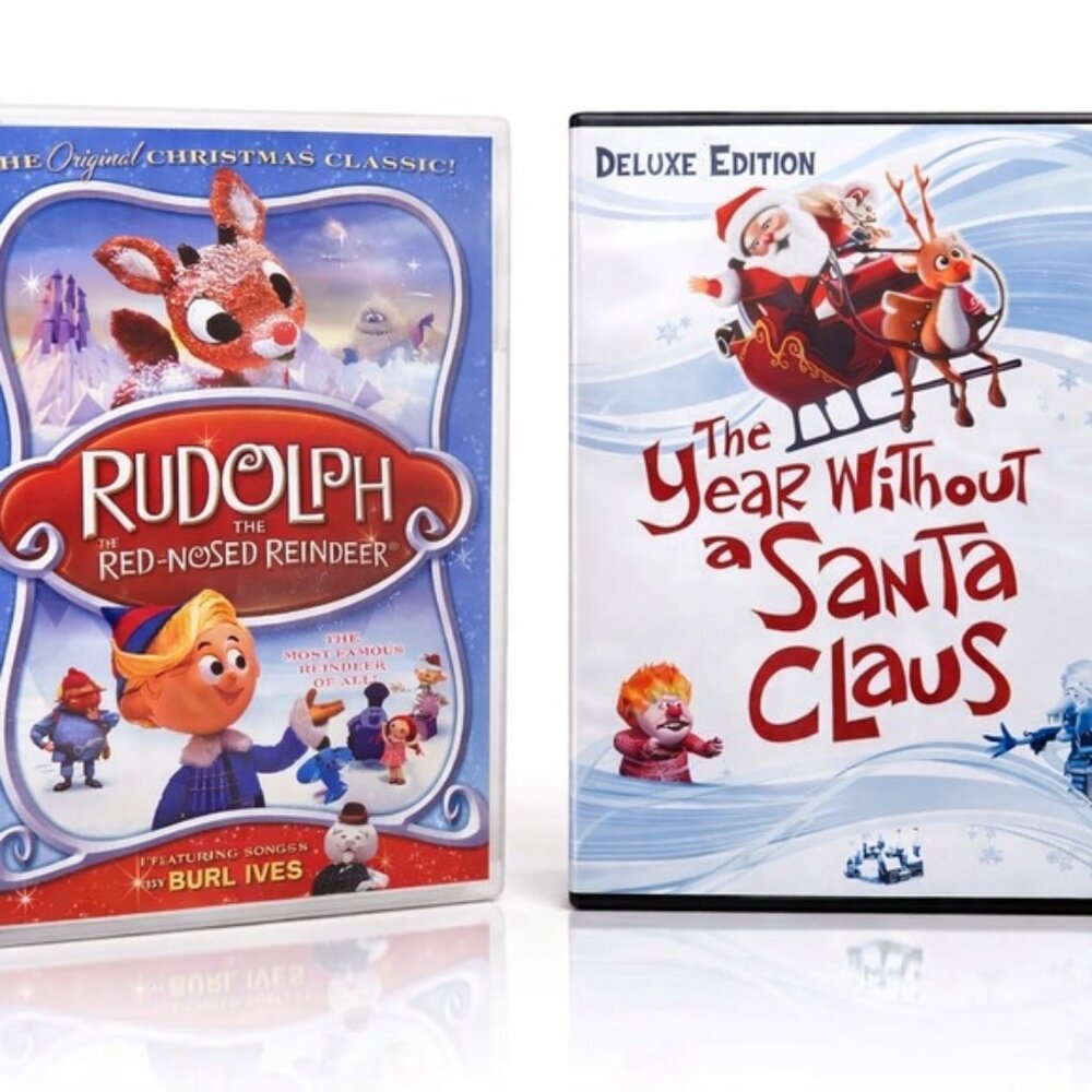 Rudolph and Santa Claus DVD Set